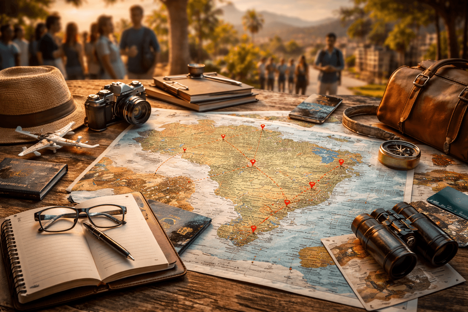 Planejamento de viagem pelo Brasil